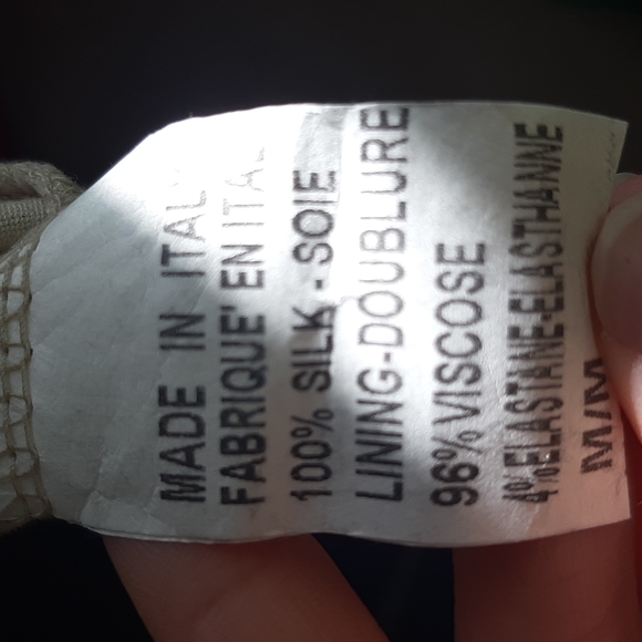 Women's Carla Conti 100% Silk Mudi Dress Size M Wide fit - Picture 9 of 13